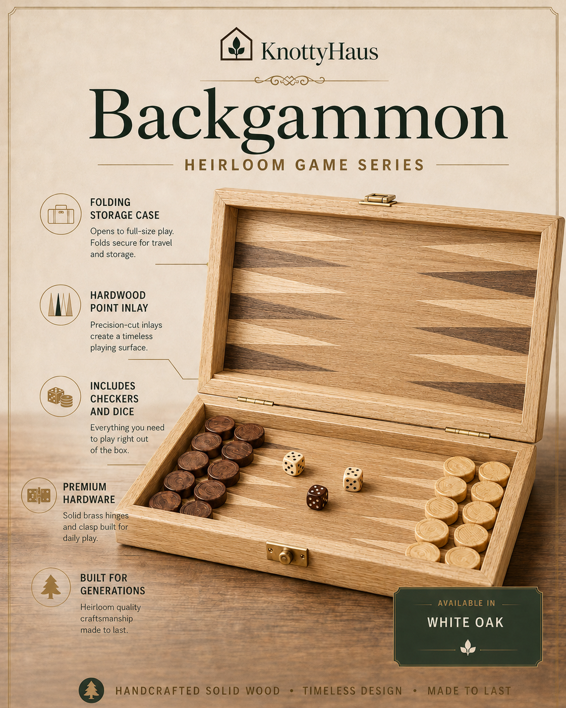 Backgammon in White Oak