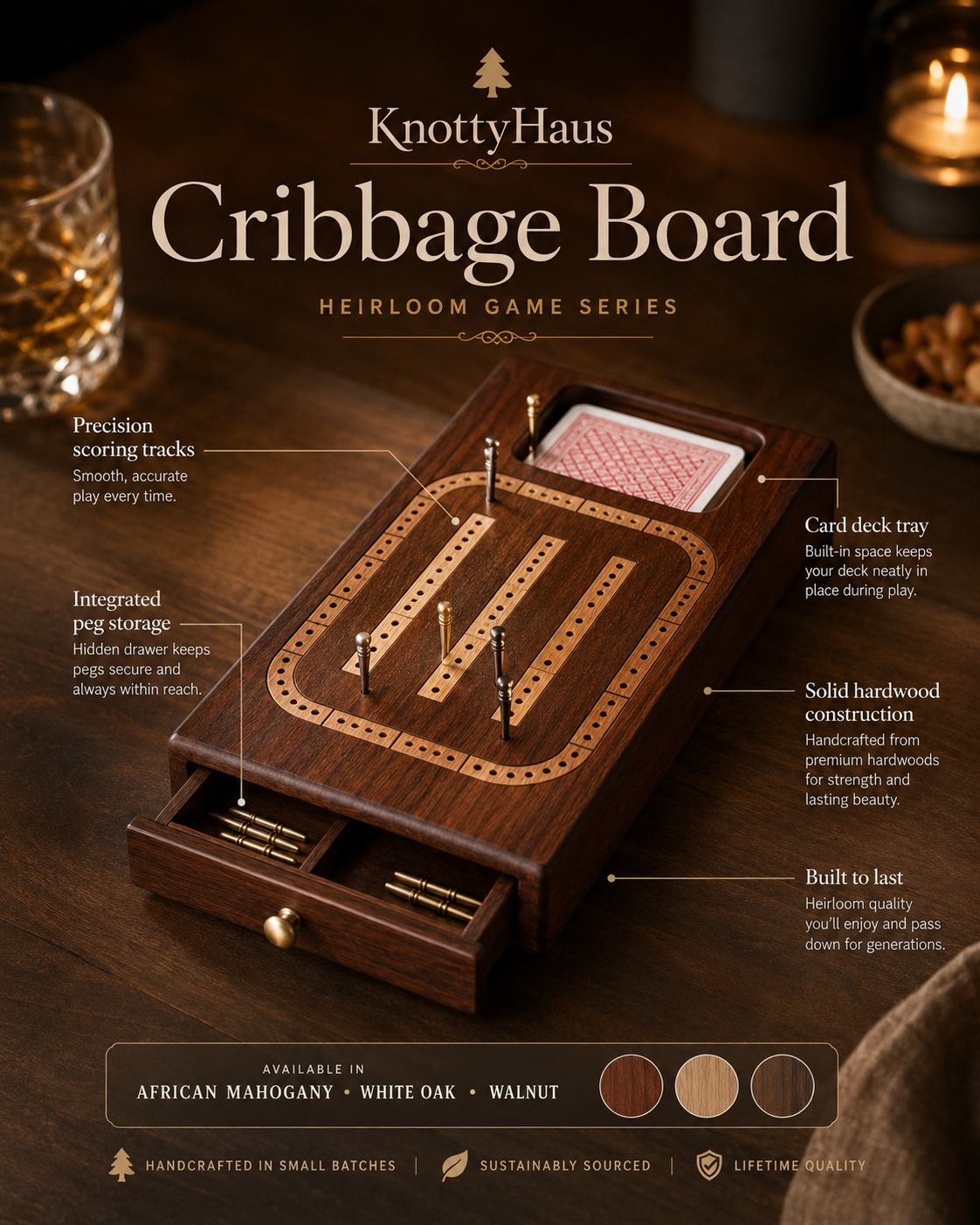 Cribbage Board