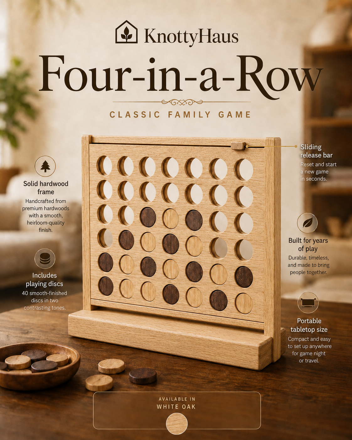 Four-in-a-Row in White Oak
