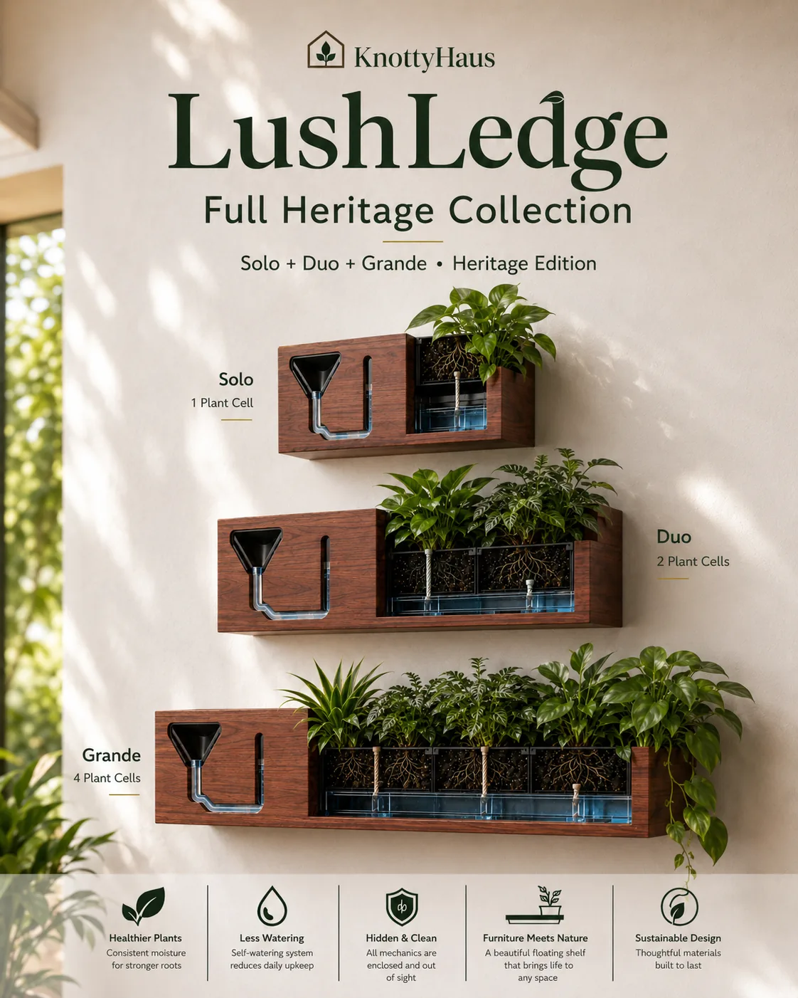 LushLedge Full Heritage Collection