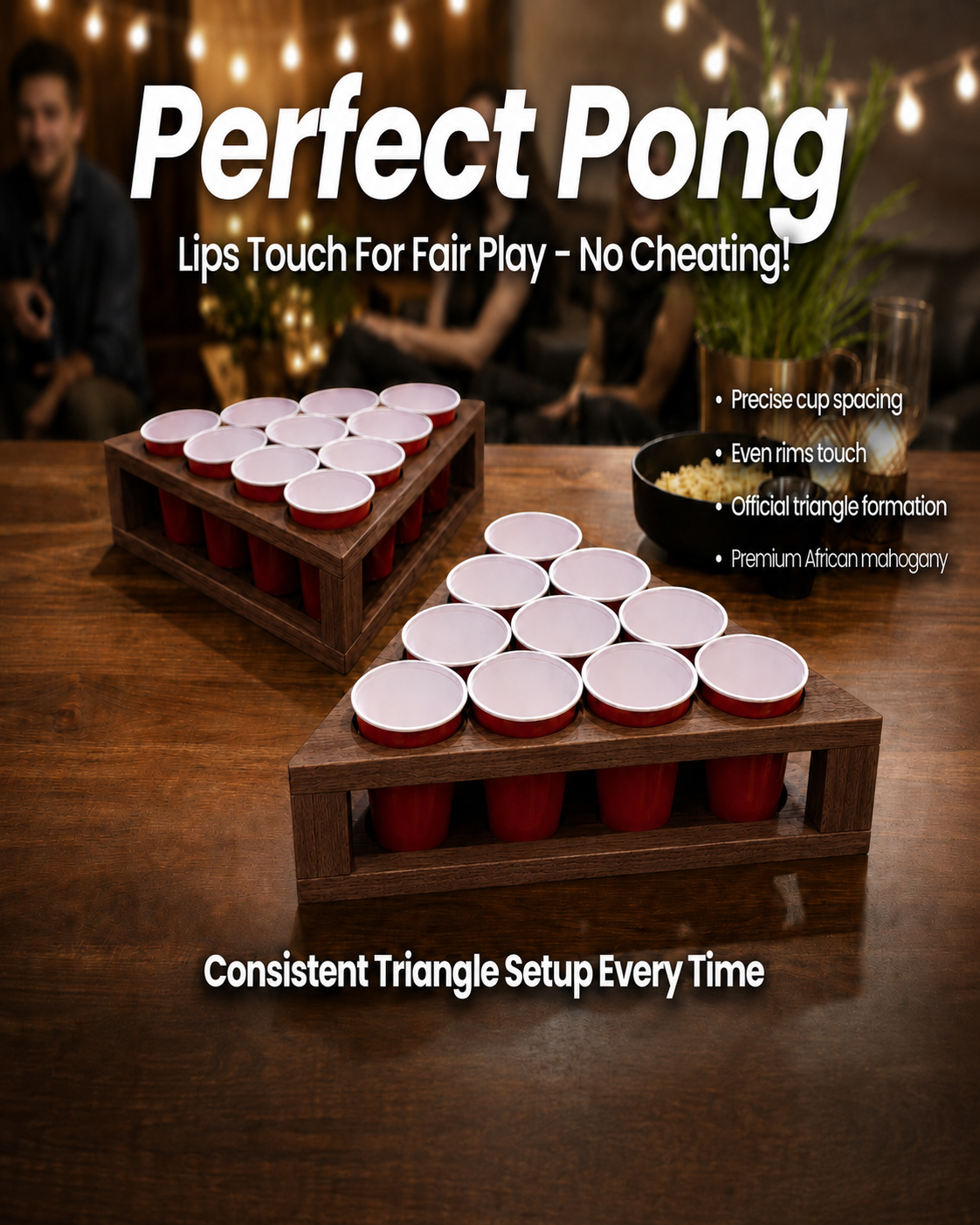 Perfect Pong in Walnut